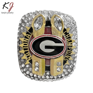 2022 ncaa Chicago bulldogs vô địch Vòng cổ điển 18K Trường Đại học mới Georgia giải đấu Vòng bán buôn sẵn có ngày kỷ niệm - Product Image 6