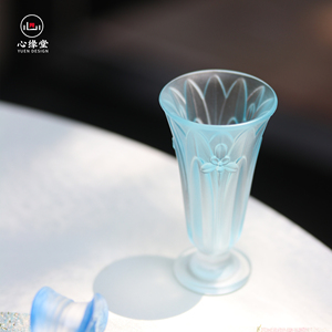 Set Cangkir Teh Kristal Buatan Tangan yang Elegan Set Cangkir Teh Kristal yang Indah untuk Pengalaman Minum Teh yang Lebih Baik - Product Image 2