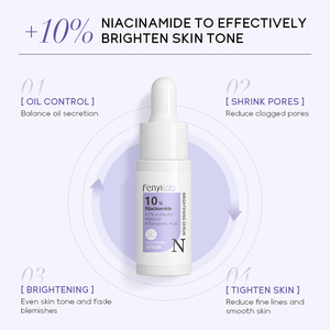 Suero Facial Iluminador FENYI con 10% de Niacinamida, Suavizante, Reduce la Oxidación, 17ml - Product Image 3