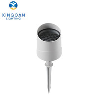 Projecteur LED extérieur personnalisable à télécommande RF, boîtier en aluminium, étanche IP65, 6W-72W, pour aménagement paysager, jardin, prairie