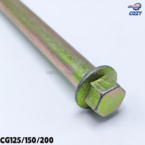 Eje <span class=keywords><strong>de</strong></span> Rueda Trasero Personalizado CG125 <span class=keywords><strong>150</strong></span> 200 para Motocicleta Honda CG125, Piezas y Accesorios - Product Image 4