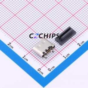 GT-USB-7055BB USB Connector SMD Connector ( Connector Type: Type-C )( Protocol Standard: USB 2.0 )( Gender: Female ) - Product Image 2