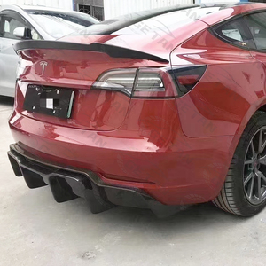 กันชนท้ายรถคาร์บอนไฟเบอร์แบบใหม่พร้อมสกรูติดตั้งง่ายสำหรับเทสลารุ่น<span class=keywords><strong>3</strong></span> - Product Image 6