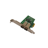 PCIe 1 Gigabit Dual-port Oneway Transmission pour recevoir uniquement l'appareil Fibre Optique Ethernet Serveur Adaptateur Carte Fibre Équipement