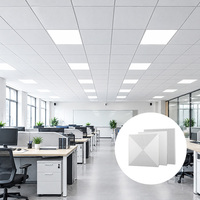 Vente directe d'usine, dalles de plafond en aluminium ignifuges, dalles de plafond en aluminium à clipser pour bureaux