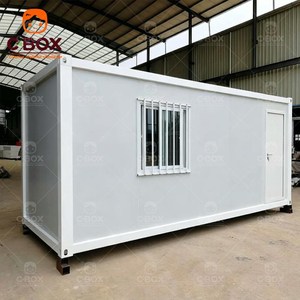 บ้านพักสำเร็จรูปแบบประกอบเร็ว Cbox สำหรับสำนักงานไซต์งาน ค่ายทำเหมือง หอพักคนงานแบบแพ็คสำเร็จ ขนาด 20 ฟุต แบบถอดประกอบได้ - Product Image 1