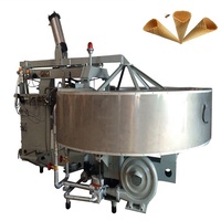 Machine à crème glacée à cône entièrement automatique commerciale