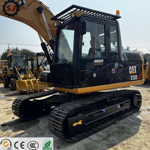 Excavatrice hydraulique Caterpillar CAT312D d'occasion du Japon, faible nombre d'heures, pompe incluse, compatible 320D 336D, pour travaux d'aménagement paysager, tracteur agricole, mini-excavatrice - Product Image 3