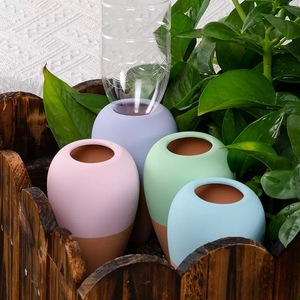 Lovely Pottery <span class=keywords><strong>Pepin</strong></span> Hidratante Olla Difusor de agua de cerámica Auto riego Terracota para plantas de interior y macetas - Product Image 5