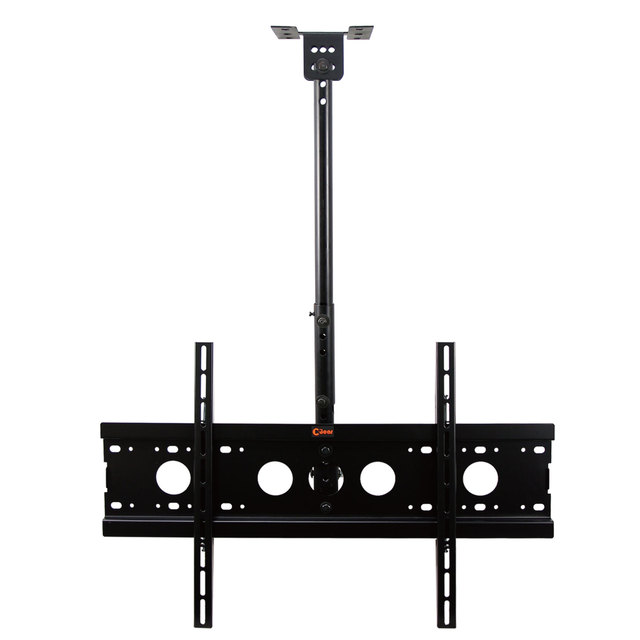 LCD-7-2HP+LCD-9-6B Metal Adjustable Ceiling TV Mount with 50kg Weight Capacity and VESA 788x515mm for 65-85 Inch Screens