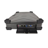 Ordinateur industriel portable en alliage d'aluminium de 15.6 pouces robuste Intel I3 I5 I7 OEM ODM Stock de châssis industriel pour ordinateur portable disponible