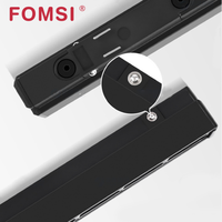 FOMSI Système d'éclairage sur rail LED magnétique antiéblouissant 8mm mince 2W Mini éclairage sur rail Spot LED magnétique en aluminium