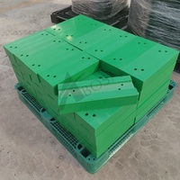 Plaque de protection marine coulissante en UHMWPE résistant aux chocs, feuilles de HDPE, panneau de pare-battage marin en UHMWPE