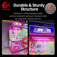 Mini borne d'arcade professionnelle en métal et verre de 35 cm de largeur, attrape-cadeaux, 110~220V, prise US, pour cinéma
