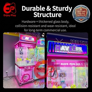 Máquina de garras profesional de 35 cm de ancho, mini máquina recreativa para atrapar juguetes, ideal para cines y parques de atracciones. - Product Image 4