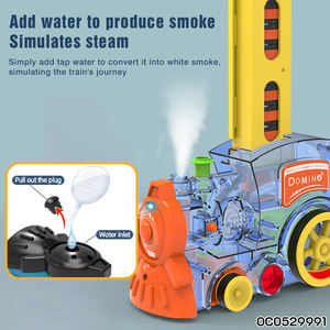 Distributeur <span class=keywords><strong>automatique</strong></span> de trains électriques, jeu de dominos multicolores, jeu de blocs, fabricants personnalisés pour enfants - Product Image 3