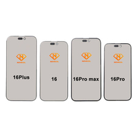 Novecel OEM Verre+OCA+Polariseur 3-en-1 pour réparation de lentille tactile iPhone 17 13 12 14 15 16 Air Pro Max 12 Pro Max 16 Pro Max X XS XR MAX