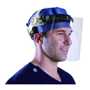Kaca Mata timbal pelindung wajah, pelindung radiasi intervensi untuk dokter