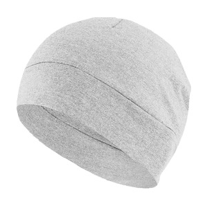 Soft Cotton <strong>Beanie</strong> <strong>Hat</strong> Unisex Stretch Skull Cap Lightweight Solid Color Turban Head Wrap for Men <strong>Women</strong> Sport Daily Wear Bulk <strong>Hat</strong> - Product Image 2