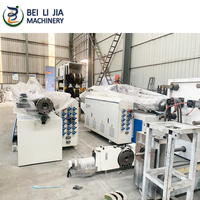 Extrudeuse à double vis conique contrepoussée pour PVC, machine d'extrusion de tuyaux, rapport L/D 34:1, marque Beilijia