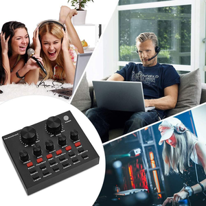 Studio <b>Microphone</b> Kits With Sound Card Professional Studio Condenser <b>Microphone</b> <b>for</b> Cell Phone <b>Computer</b> - Product Image 4