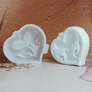 Moule en silicone pour résine fait main, style DIY, ornements décoratifs et outils pour gâteaux, pour la fabrication de résine, moule en plâtre - Product Image 4