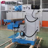 Fraiseuse universelle robuste GOLDCNC X6232, horizontale et verticale, manuelle, haute précision, garantie 3 ans, charge utile 300 kg