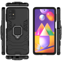 Coque de téléphone à béquille magnétique en TPU, pour Samsung Galaxy M31S M51 A51 A71