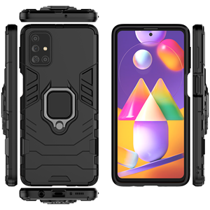 Custodia per telefono con cavalletto magnetico per auto in TPU per PC ibrido per <span class=keywords><strong>Samsung</strong></span> Galaxy M31S M51 <span class=keywords><strong>A51</strong></span> A71 <span class=keywords><strong>Cover</strong></span> per cellulare - Product Image 3