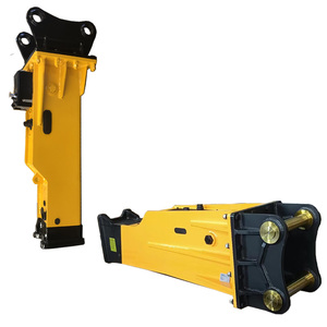 Casse-pierre triangulaire DEKAI, <span class=keywords><strong>marteau</strong></span> de démolition, brise-roche hydraulique pour chargeuse-pelleteuse, chargeuse compacte - Product Image 1