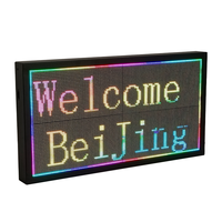 Panneau LED mural d'intérieur à affichage de nom à LED P4.75 personnalisé pour la réception d'hôtel et les halls d'entrée
