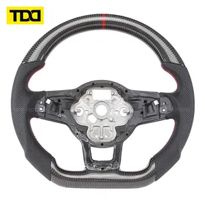 Cœur de volant en fibre de carbone TDD pour Volkswagen GTI Golf 7 Golf R MK7/7.5 VW Polo GTI Scirocco - Product Image 3