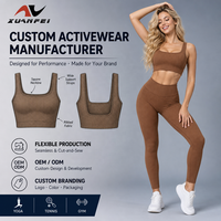 Débardeur de yoga sans coutures pour femme, soutien-gorge de sport rembourré à maintien élevé, effet lissant et amincissant pour le dos, crop top pour la gym et l'entraînement, vêtement de fitness