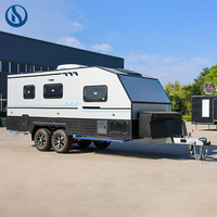 Honlu Camping-car personnalisé, caravane de voyage en plein air, mini-maison, caravane mobile, camping-car