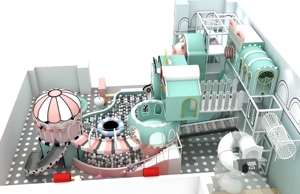 Manèges à sensations fortes pour <span class=keywords><strong>parc</strong></span> d'attractions ensembles de jeux souples centre de jeux intérieur pour enfants - Product Image 4