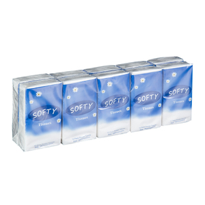 2024 nhà máy trực tiếp Túi Mô mặt mô hộp mô 2 lớp với giá rẻ giá gỗ nguyên chất bột mặt làm sạch 19.5*20.5cm FSC - Product Image 6