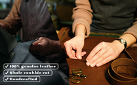 Laisse en cuir véritable tressée durable de 2 m, douce et confortable, résistante, pour toutes les saisons, pour chiens de taille moyenne à grande