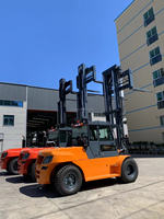 XINGHAO Conteneur Handler Heavy Duty Diesel Foklift Truck 10 tonnes 12 tonnes 15 tonnes 16 tonnes chariot élévateur avec cabine ROPS/FOPS et Air-cond