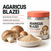 Agaricus Blazei Paddenstoelenextract Poeder, Kosteneffectief Natuurlijk Schimmel Extract Grondstof Geschikt voor Voedingsformulering