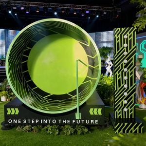 Cinta de Correr con Rodillos que Genera Electricidad para Iluminar la Bombilla, Exhibición Científica, Juegos Científicos, Juegos Interactivos - Product Image 2