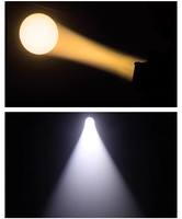 150W LED Profilscheinwerfer 3200-5600K Kalt-/Warmweiß DMX512 LED Fresnel Ellipsoidaler Spotlight LED Leko-Licht für Konzerte und TV-Studios