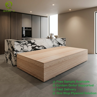Contreplaqué stratifié de première qualité, marque Qiangyi, grade ENF, eucalyptus, écologique, pour panneaux muraux