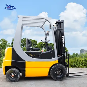 Free Shipping 4 Wheel Electric Remote Control Forklift 1.5 Ton 2 Ton 3000 Kg Electric Forklift With Lithium Battery