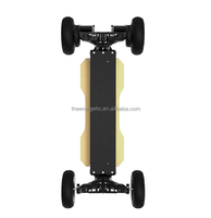 Planche à roulettes électrique tout-terrain 1800W, scooter électrique hors route, 55 km/h, autonomie 50-60 km, contrôle par application Bluetooth, absorption des chocs