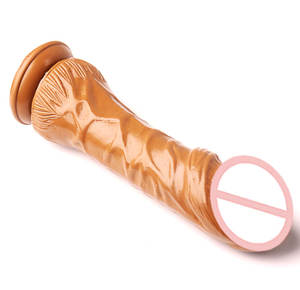 Echte Haut Bestes Gefühl Riesiger <span class=keywords><strong>Penis</strong></span> für Frauen Sexspielzeug für Erwachsene Dildo - Product Image 6