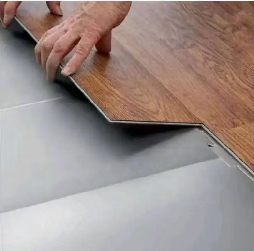 Aisen trang trí nội thất bền SPC bấm vào sàn dày mặc lớp đá nhựa Laminate SPC sàn