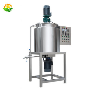 Hoàn toàn tự động xe tăng cơ thể Lotion với lớp cách nhiệt di động bơ đậu phộng trộn và Máy chiết rót - Product Image 4