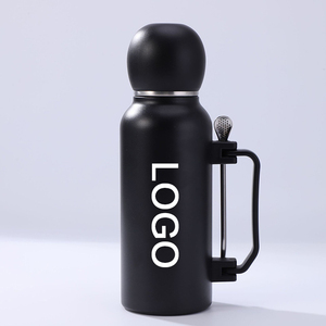 Termo de Acero Inoxidable Aislado al Vacío de 1.3L 1300ml para <span class=keywords><strong>Mate</strong></span> Paraguayo con Bombilla y Pajita, Juego de Termos con Logotipo Personalizado - Product Image 1