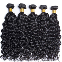 Extensions de cheveux humains vierges brésiliens en gros d'usine, double trame, double épaisseur, cuticules entièrement alignées, prêtes à être expédiées