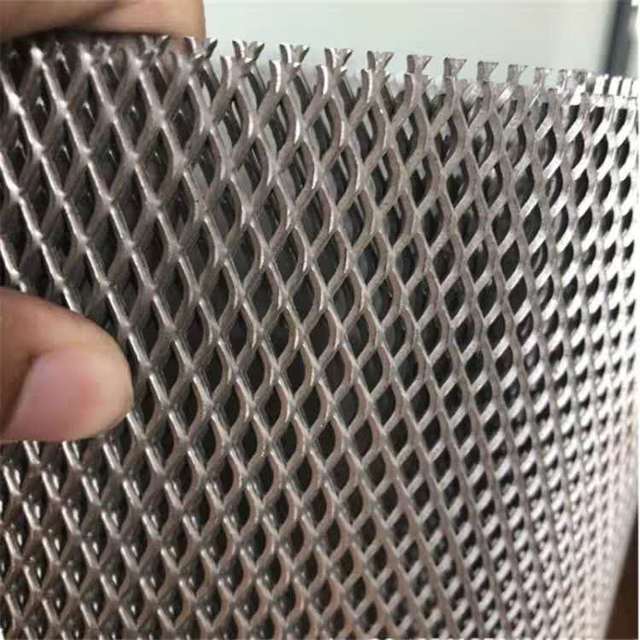 Titanium TA1 TA2 GR2 GR3 R50250 Expanded Metal Width 0.5m 0.914mm 1.0m